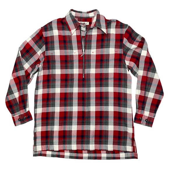 Eddie Bauer Plaid Pullover Shirt - Picture 2 of 6